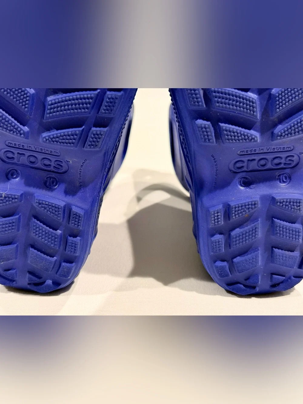 Crocs Rain Boots Little Boys 10 Girls Handle It Blue Waterproof Fall Lightweight